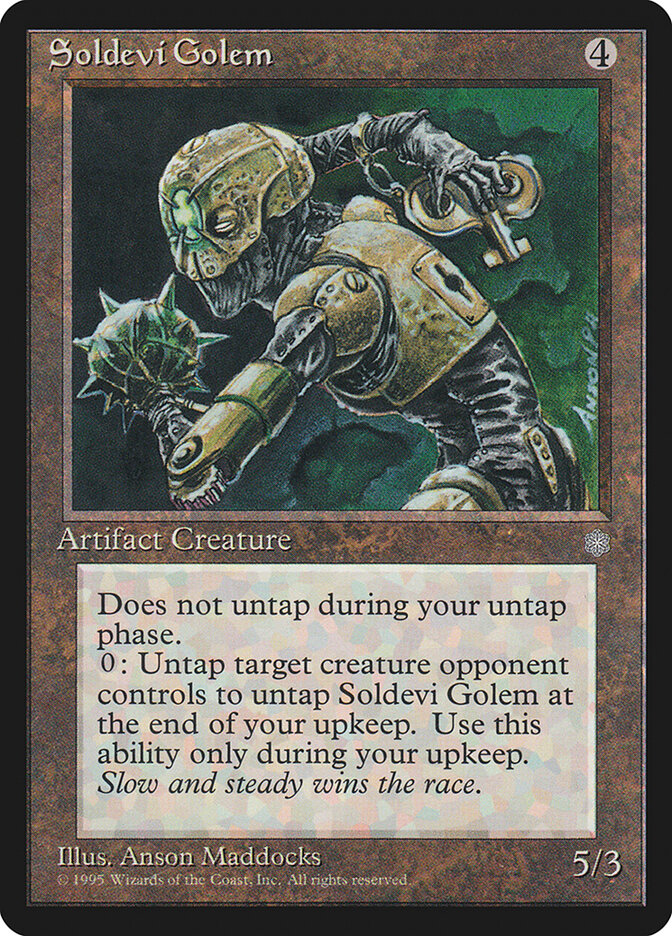 Soldevi Golem card front
