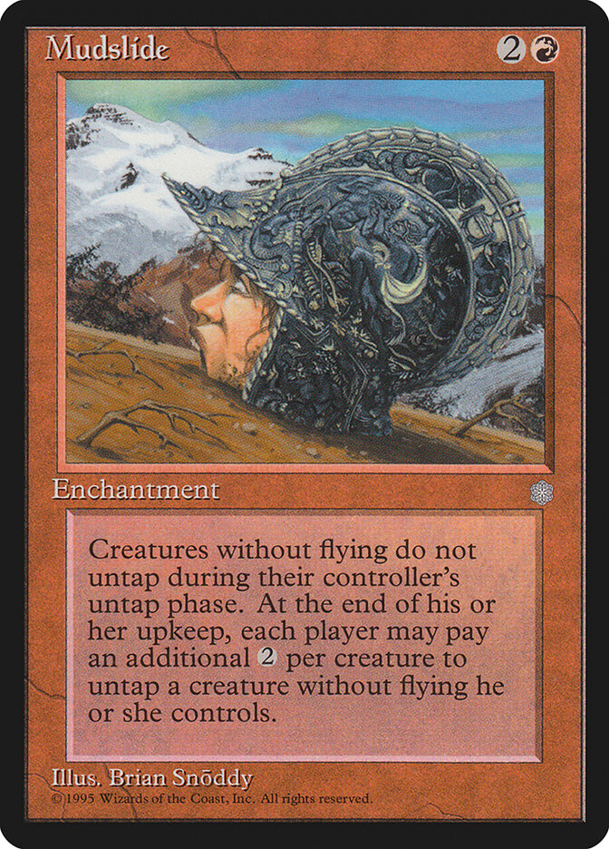 Mudslide card front