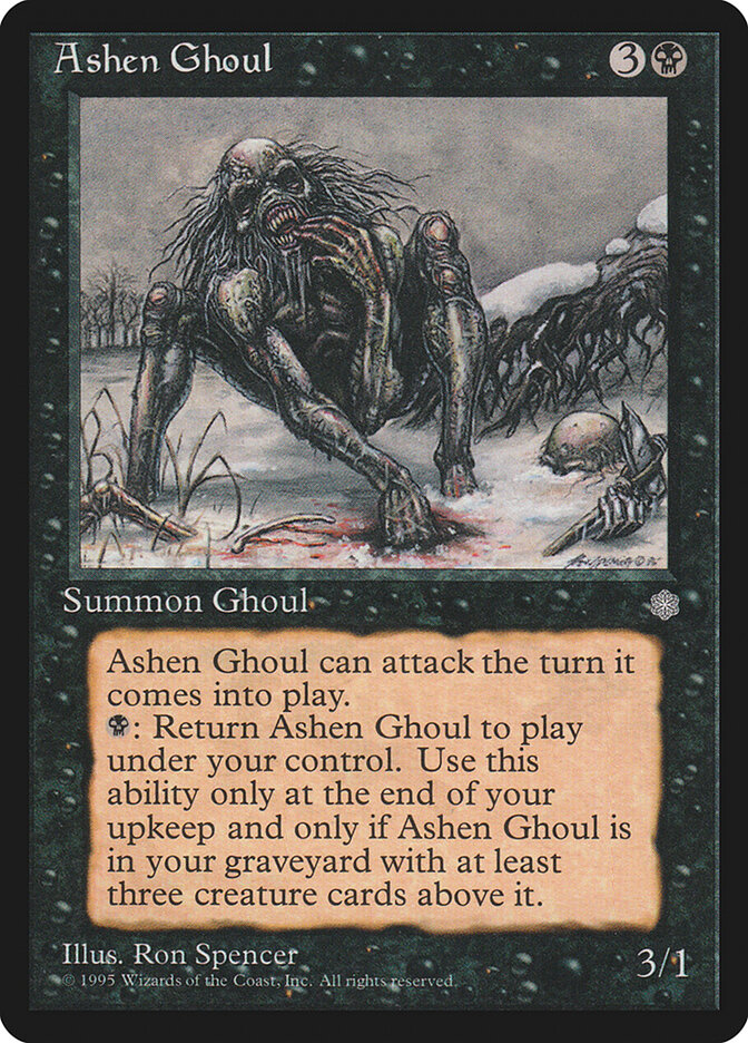 Ashen Ghoul card front
