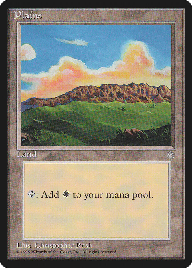 Plains card front