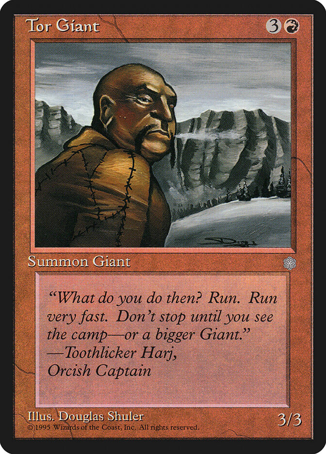 Tor Giant card front