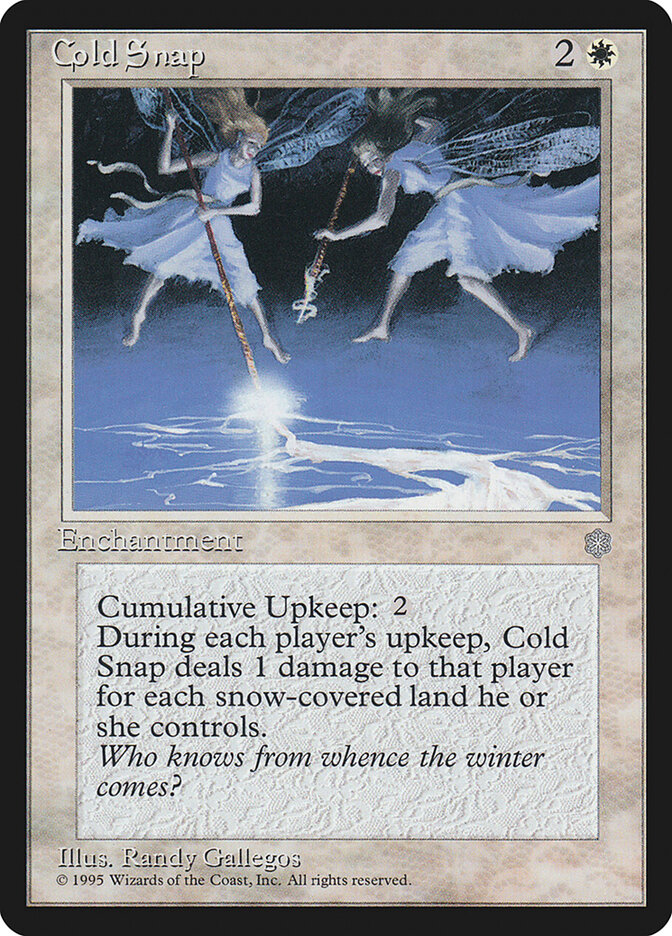 Cold Snap card front