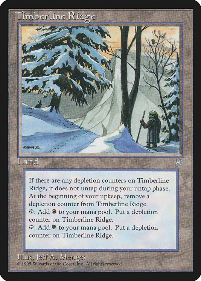 Timberline Ridge card front