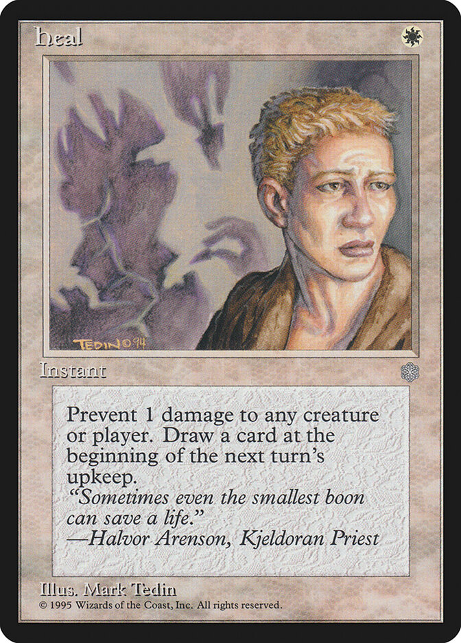 Heal card front