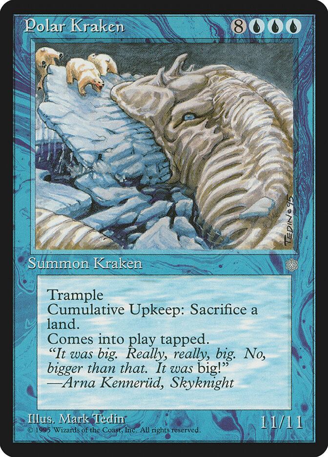 Polar Kraken card front