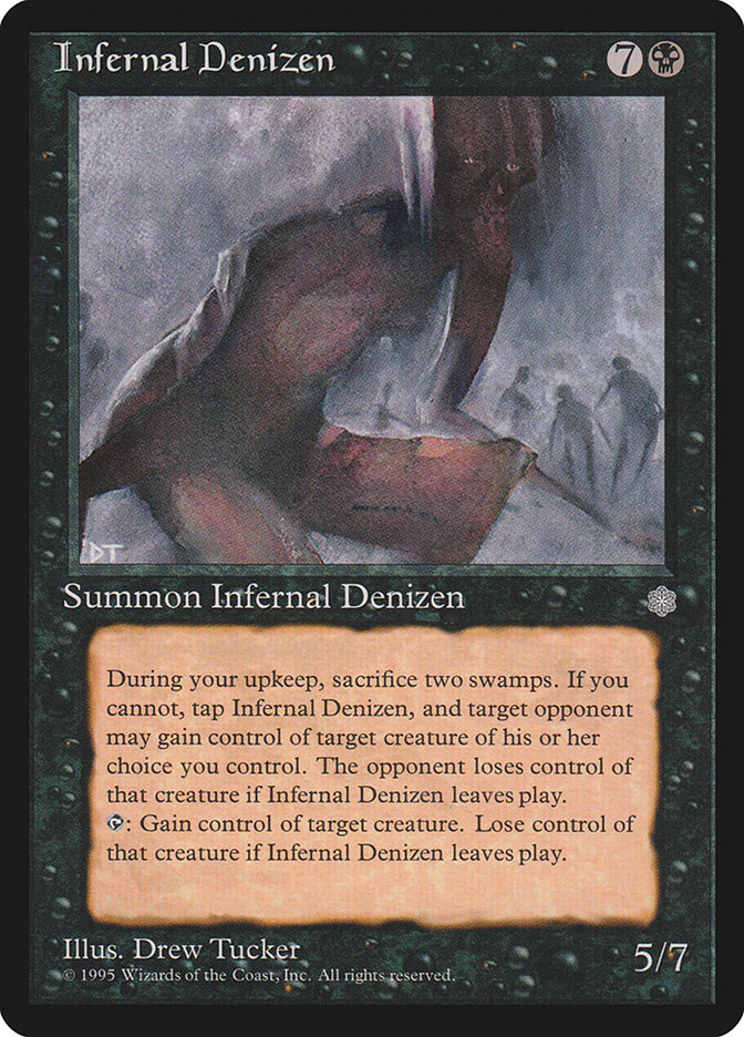 Infernal Denizen card front