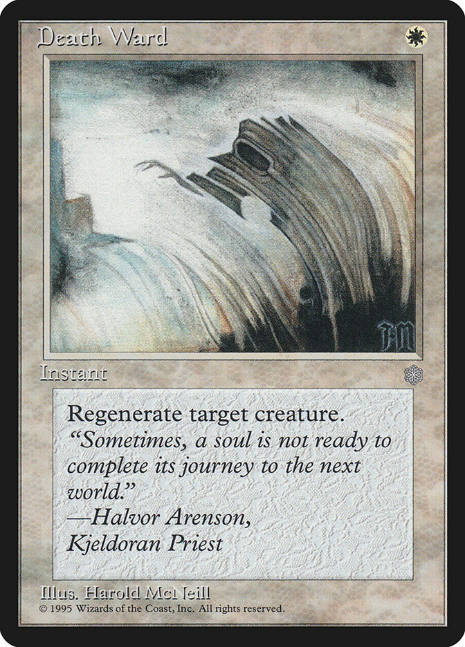 Death Ward card front