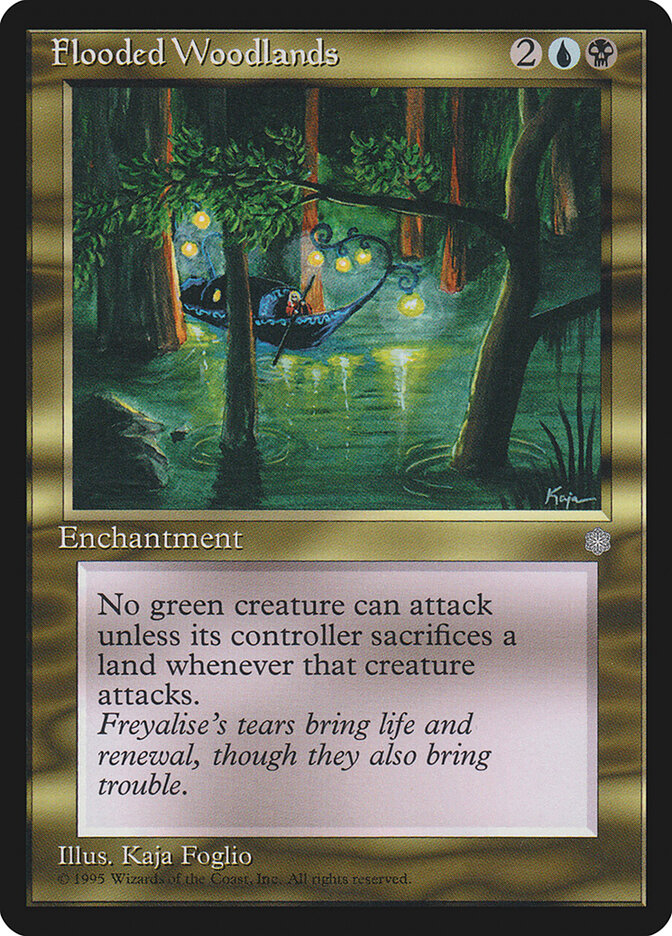Flooded Woodlands card front