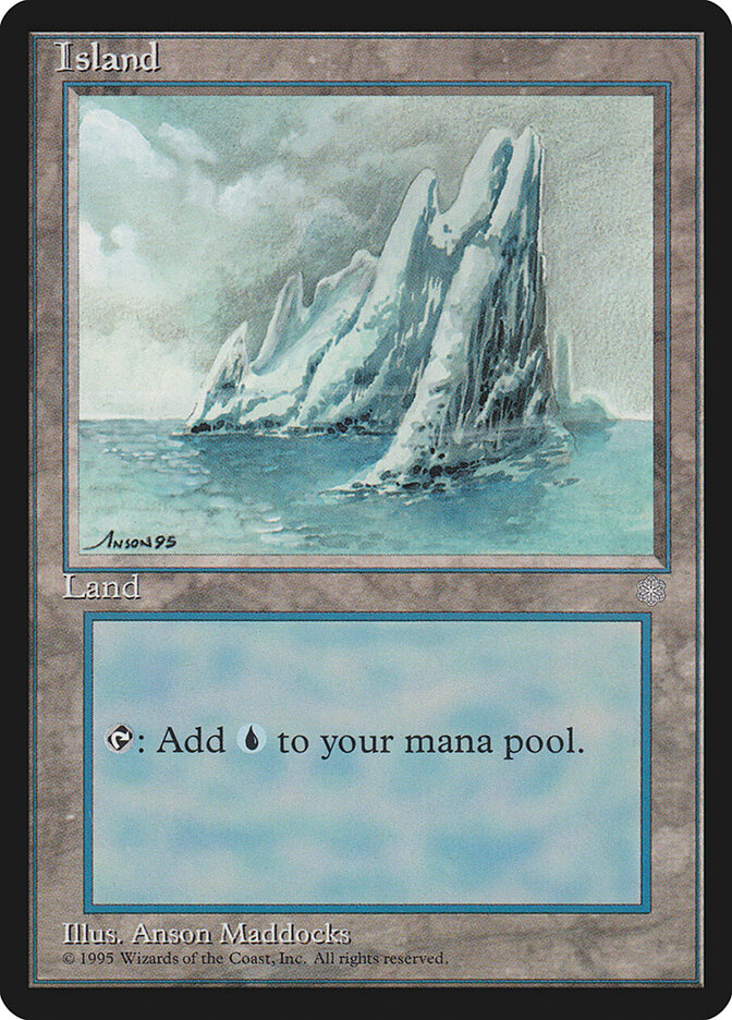 Island card front