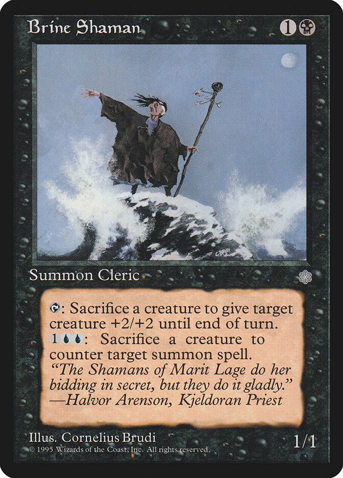 Brine Shaman card front