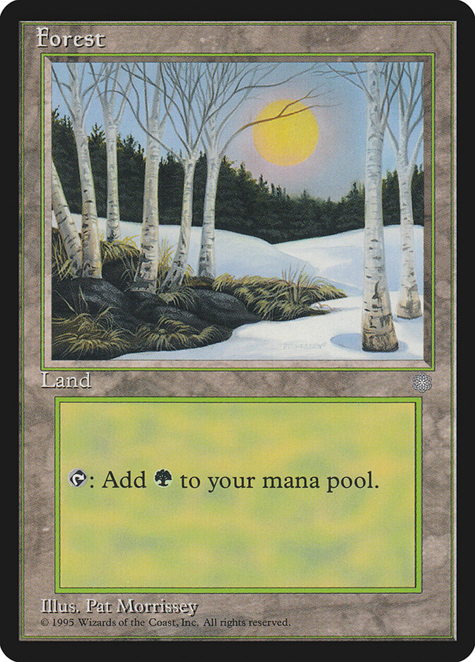 Forest card front