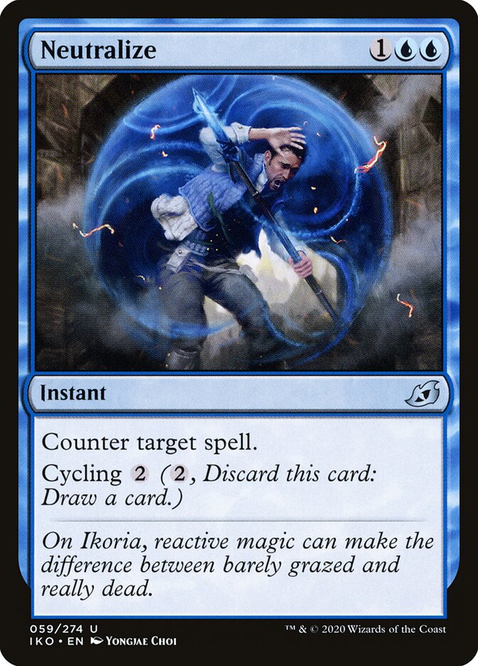 Neutralize card front