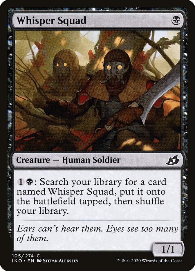 Whisper Squad card front