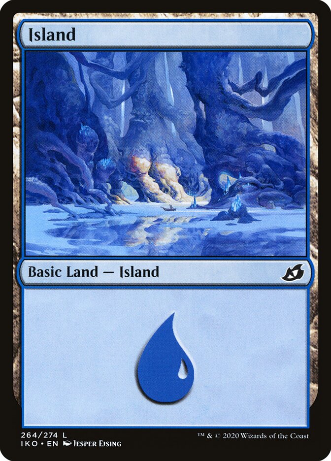 Island card front