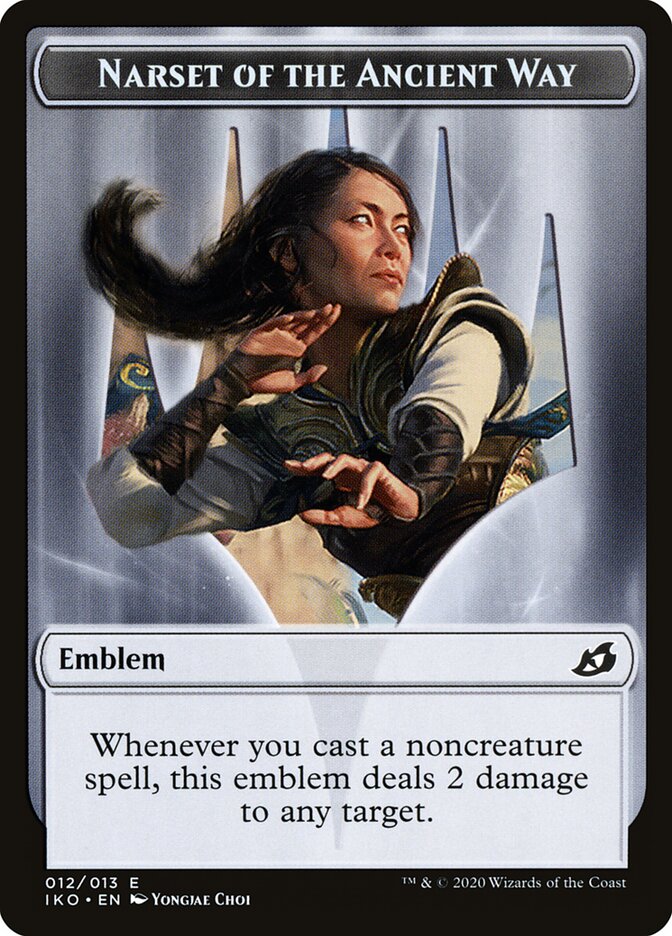 Narset of the Ancient Way Emblem card front