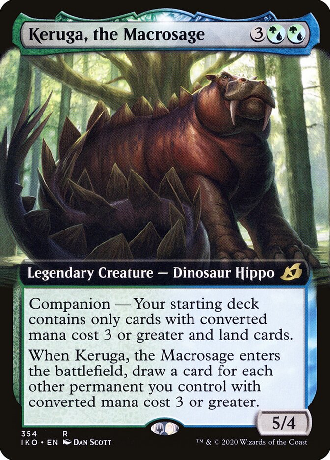 Keruga, the Macrosage card front