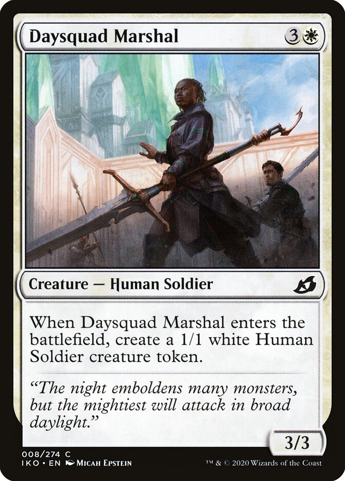 Daysquad Marshal card front