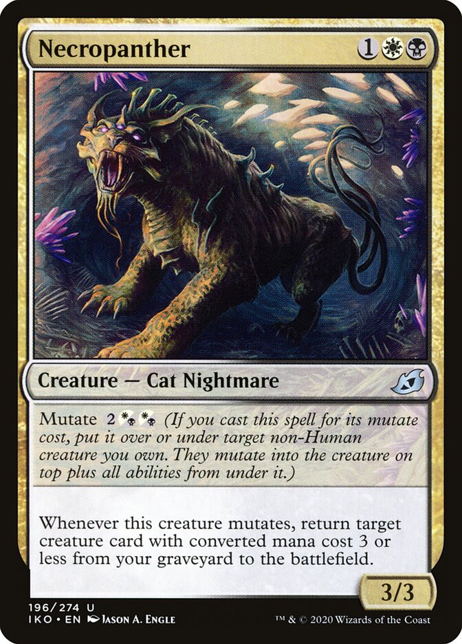 Necropanther card front