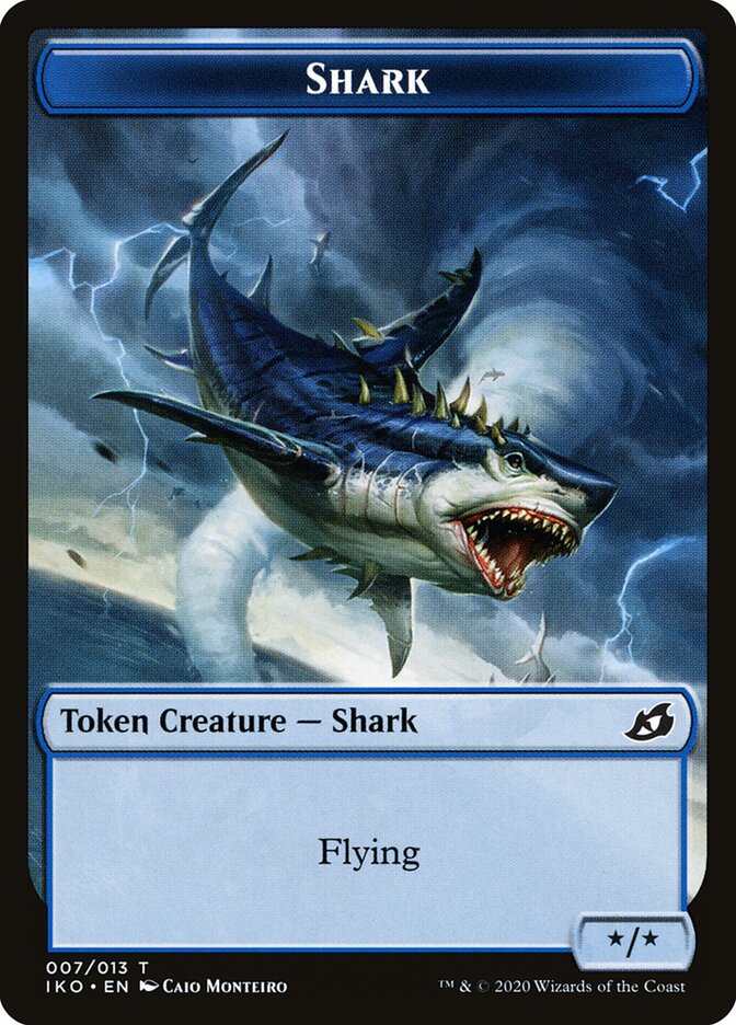 Shark card front