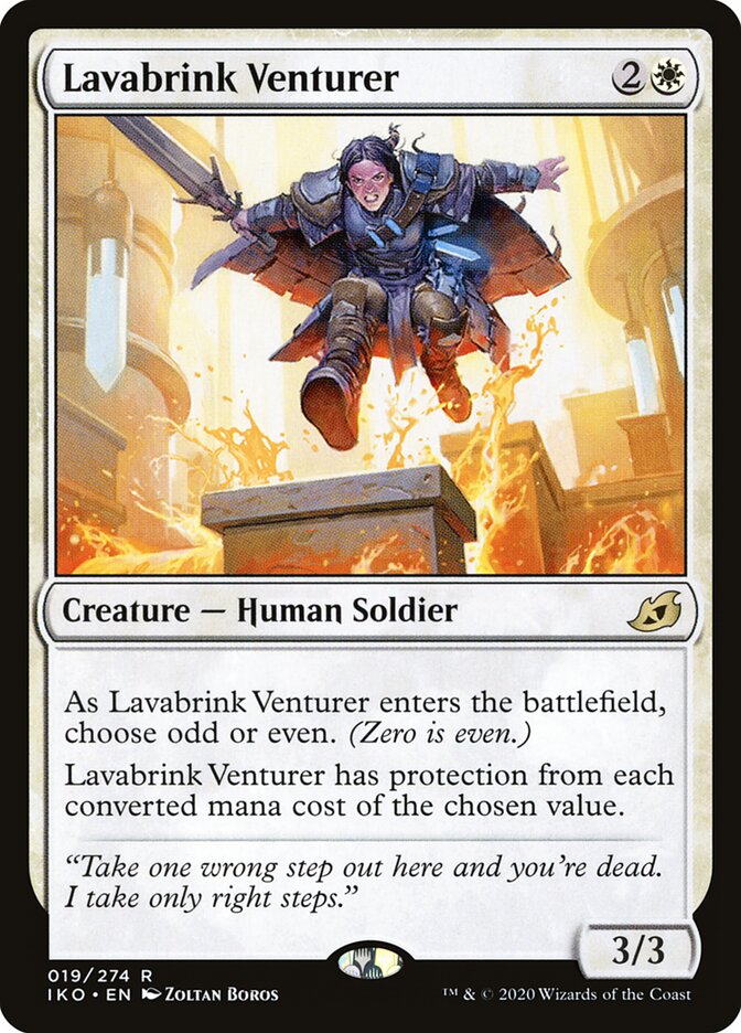 Lavabrink Venturer card front