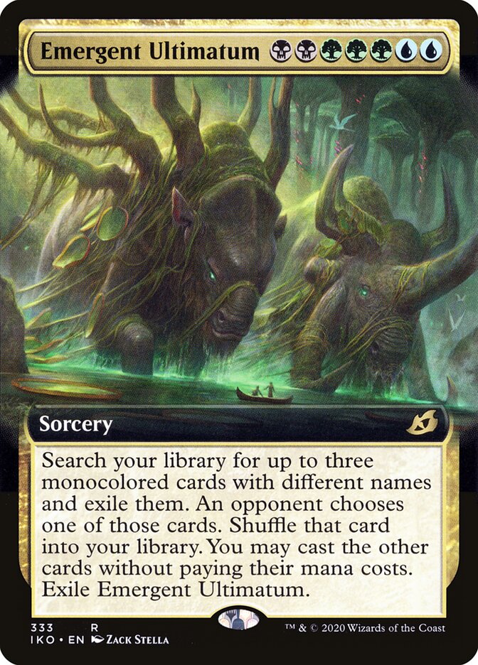 Emergent Ultimatum card front