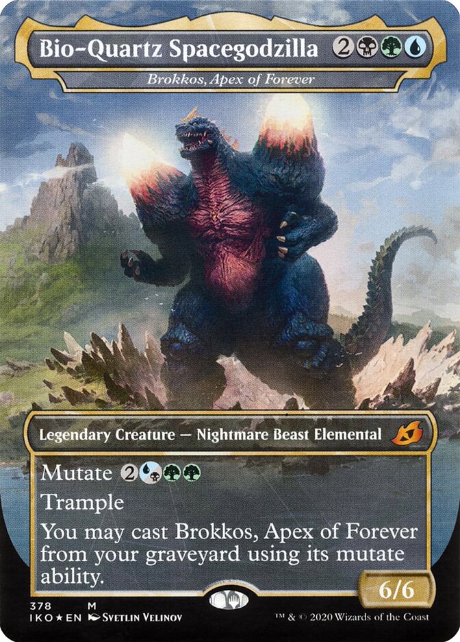 Brokkos, Apex of Forever card front