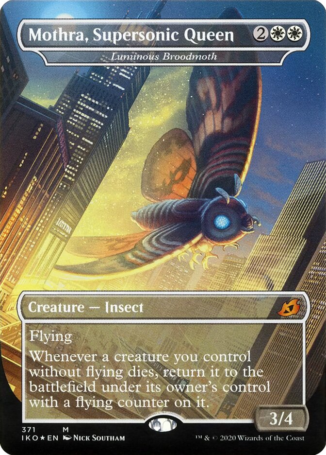Luminous Broodmoth card front
