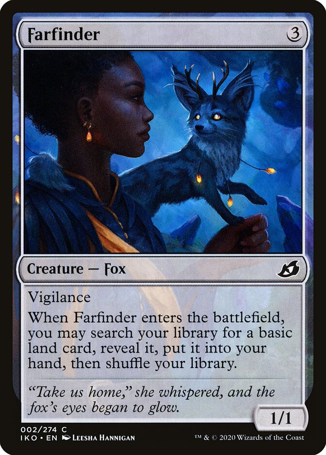 Farfinder card front