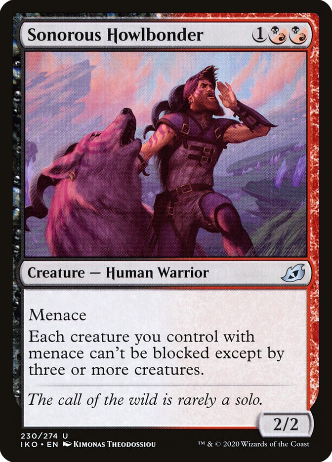 Sonorous Howlbonder card front