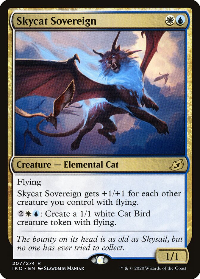 Skycat Sovereign card front