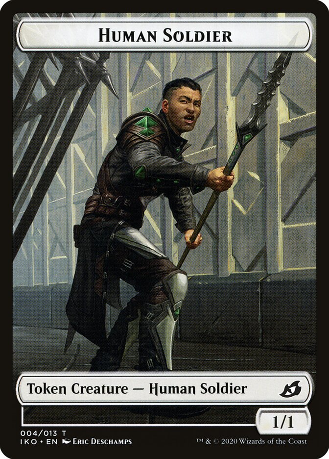Human Soldier card front