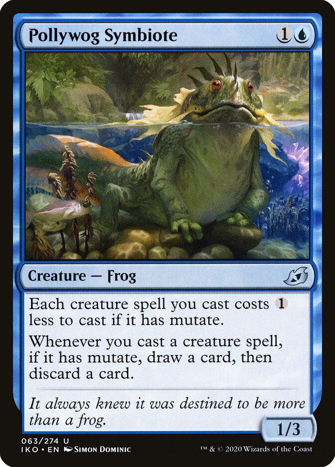 Pollywog Symbiote card front