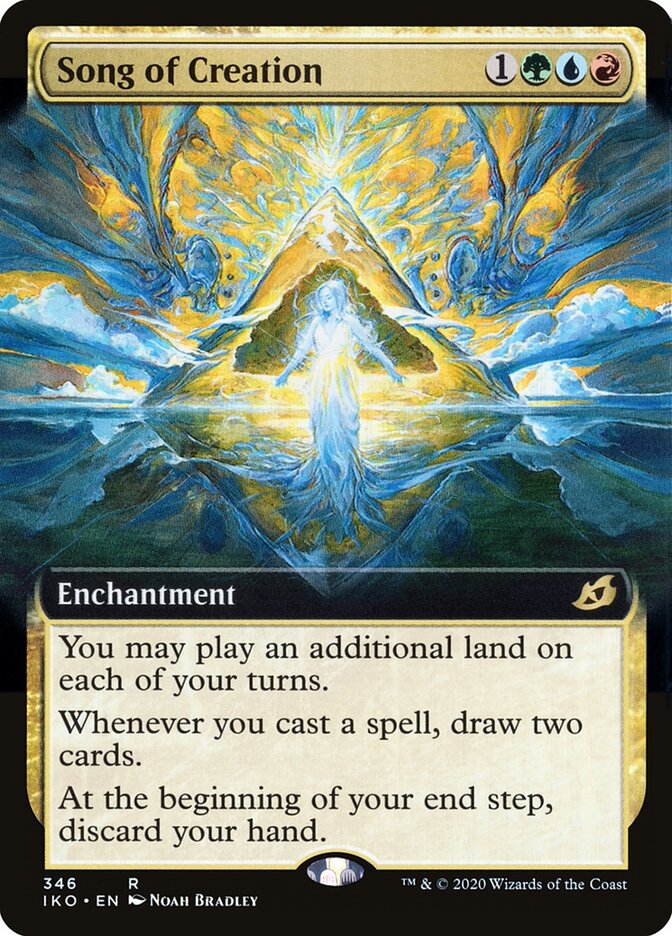 Song of Creation card front