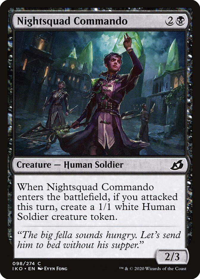 Nightsquad Commando card front
