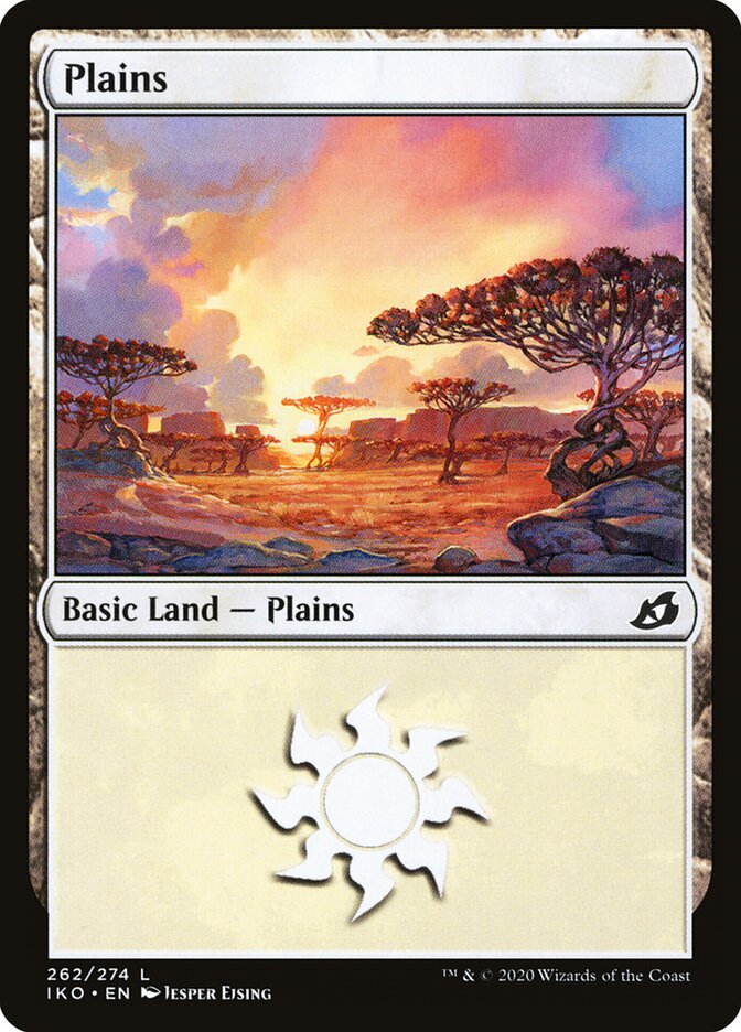 Plains card front