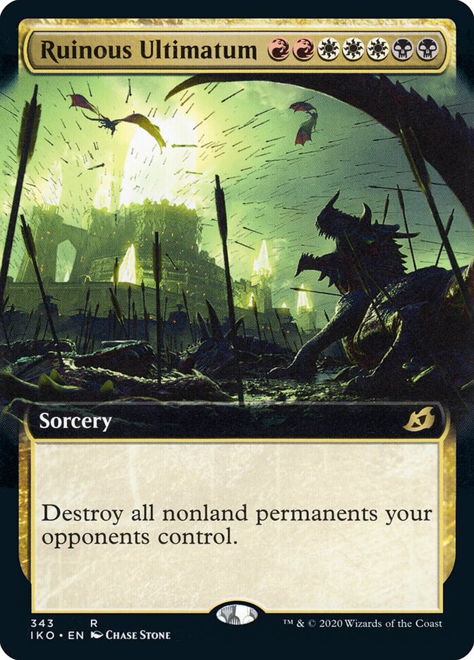 Ruinous Ultimatum card front