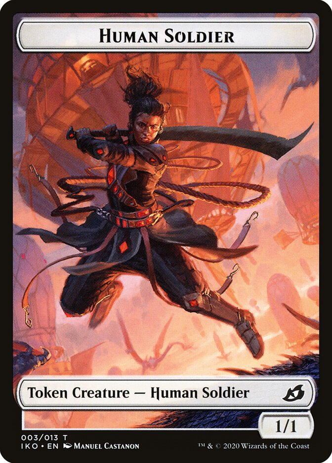 Human Soldier card front