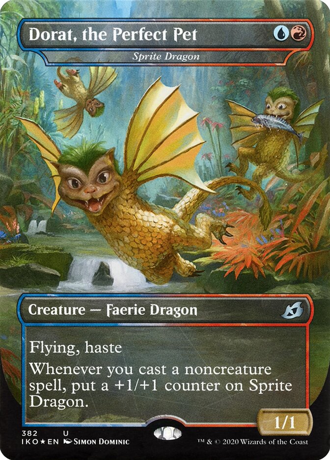 Sprite Dragon card front