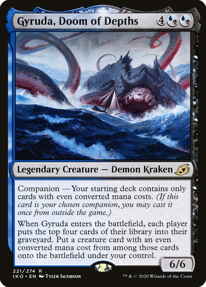 Gyruda, Doom of Depths card front