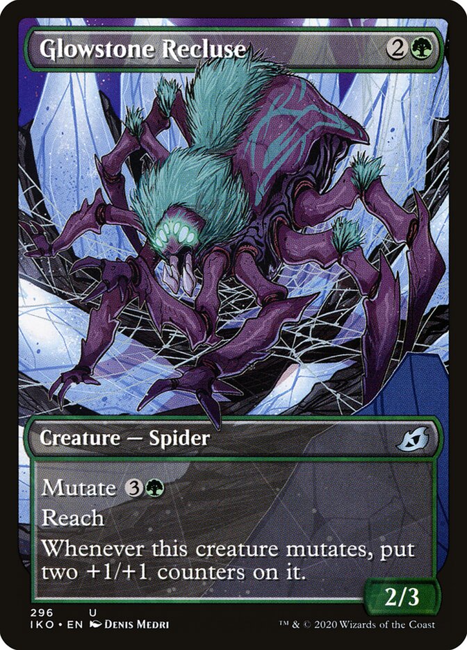 Glowstone Recluse card front