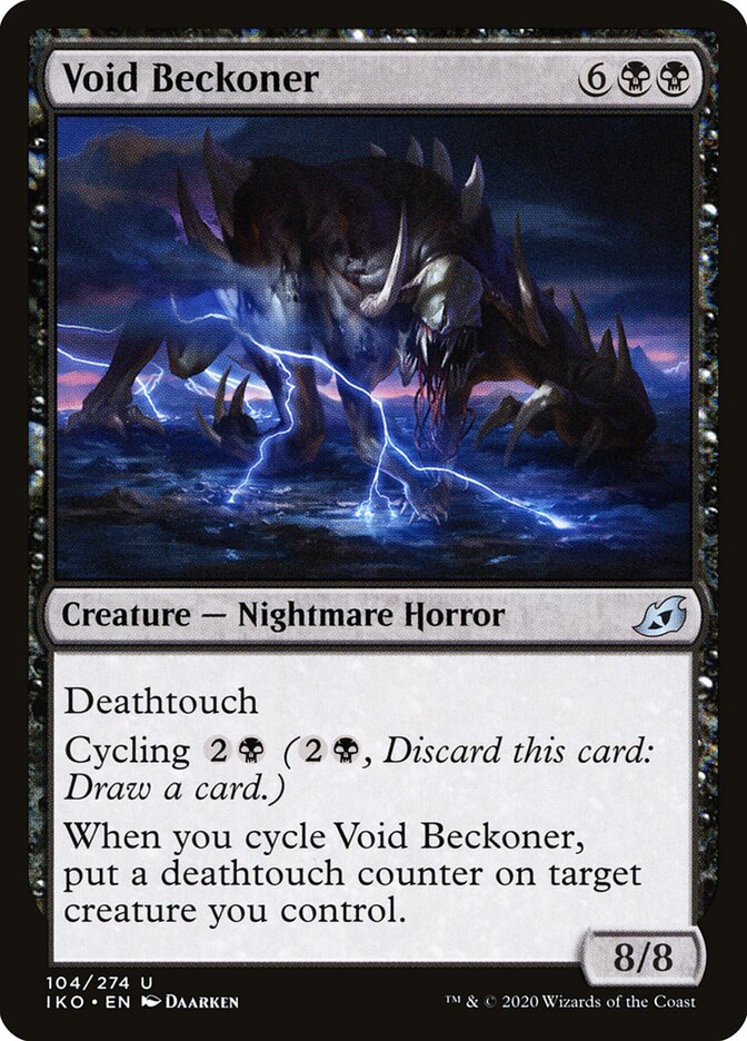 Void Beckoner card front