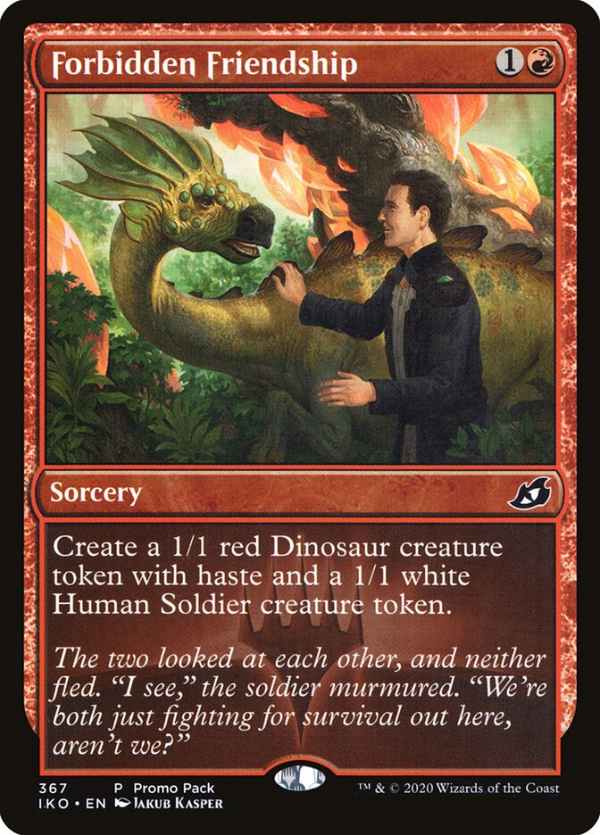 Forbidden Friendship card front