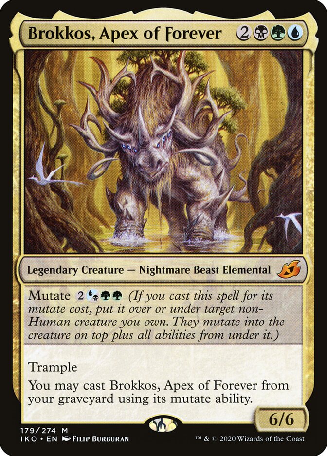 Brokkos, Apex of Forever card front