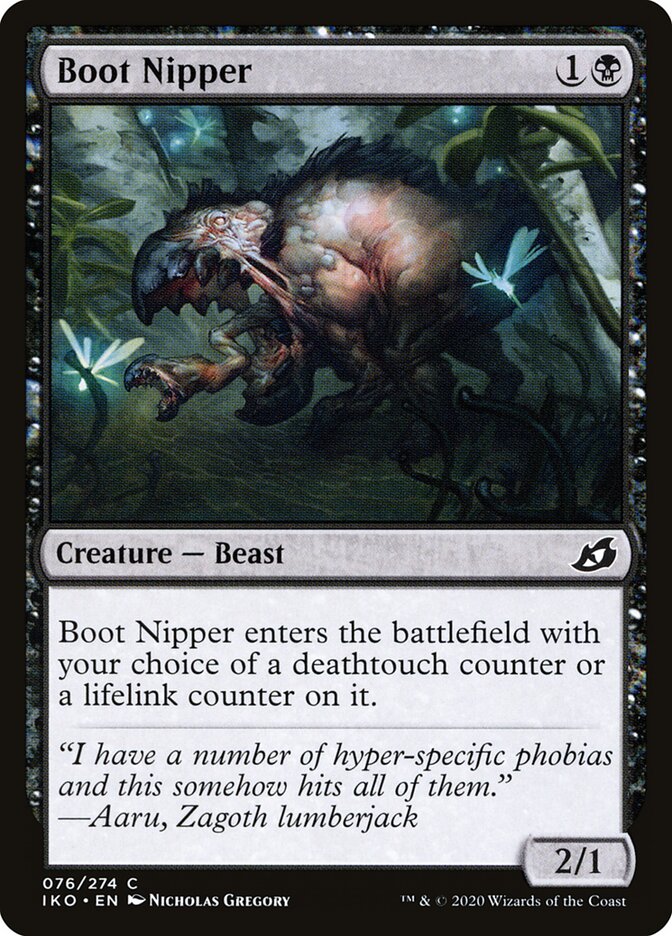 Boot Nipper card front