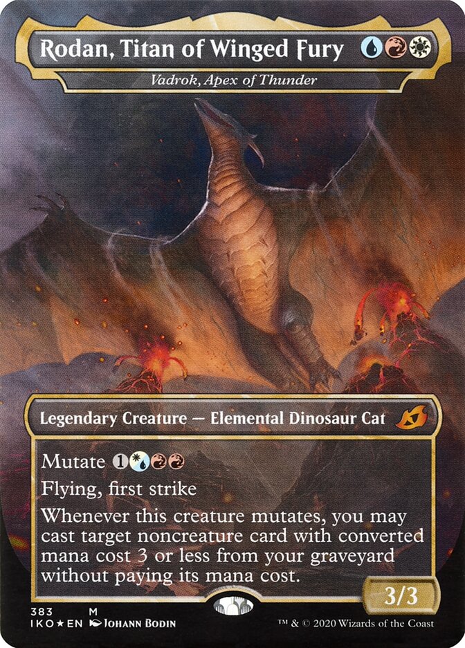 Vadrok, Apex of Thunder card front