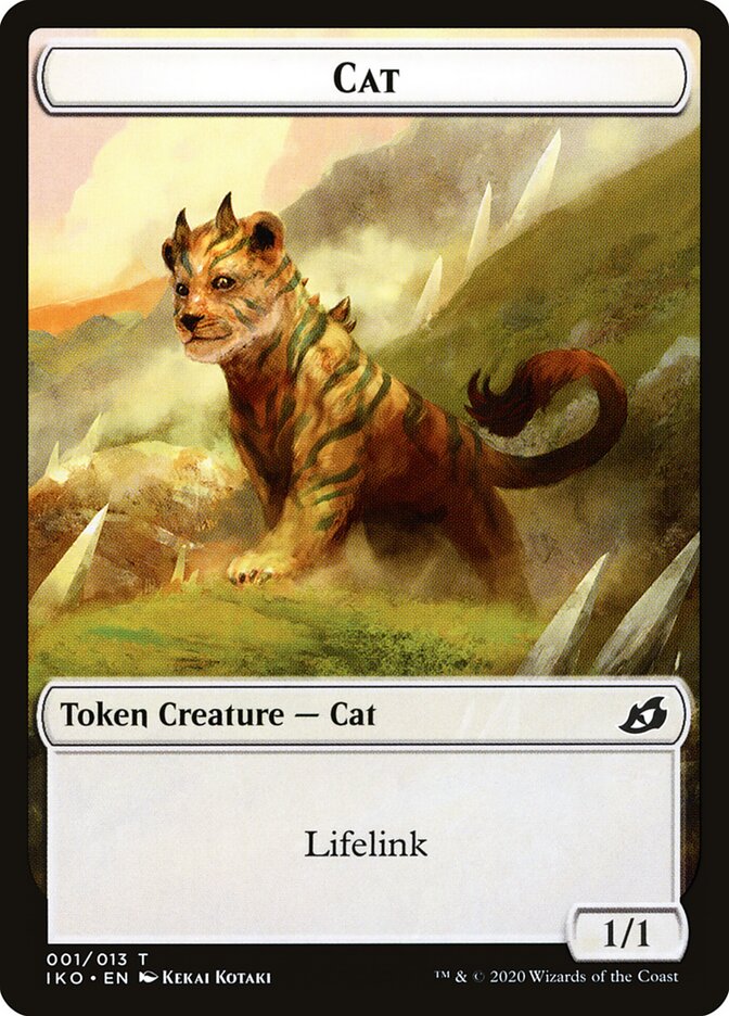 Cat card front