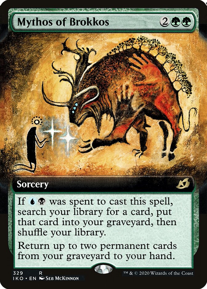 Mythos of Brokkos card front