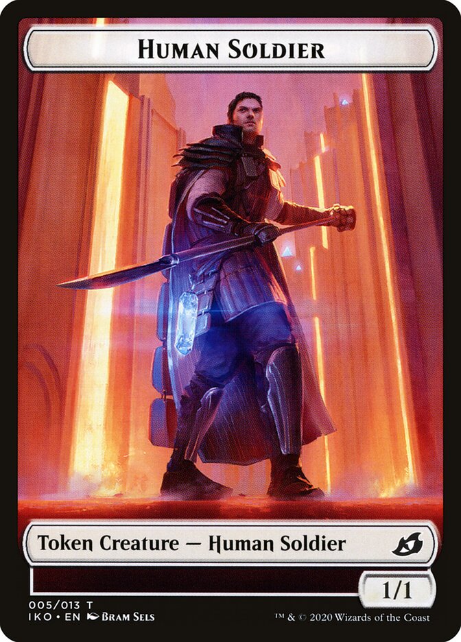 Human Soldier card front