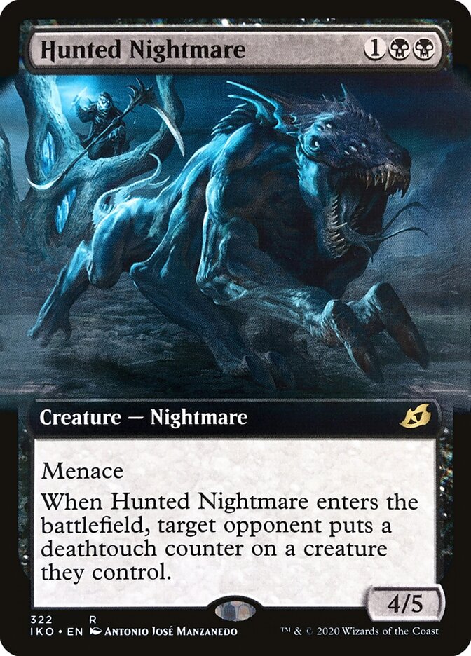 Hunted Nightmare card front