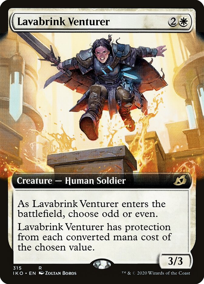 Lavabrink Venturer card front